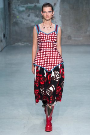 Floral motif skirt, zdjęcie 2 Floral motif skirt od Marni